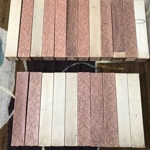 22 Player Piano Rolls Vintage QRS Antique Early 1900s Boxed Lot Word Roll